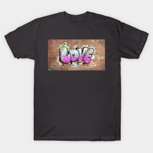 Love Graffiti Wall T-Shirt